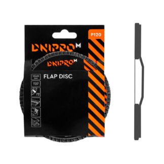Lamellás csiszolókorong Dnipro-M P120 125 mm (1 db/cs)