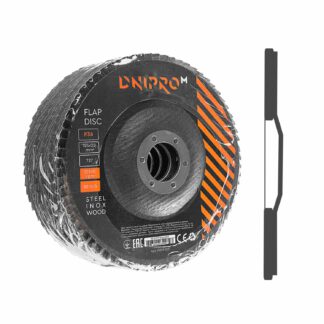 Lamellás csiszolókorong Dnipro-M P36 125 mm (5 db/cs)