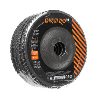 Lamellás csiszolókorong Dnipro-M P40 125 mm (5 db/cs)