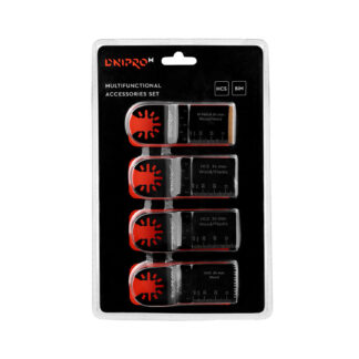 Fűrészlap készlet multifunkcionális szerszámhoz Dnipro-M BIM HCS (4 részes)