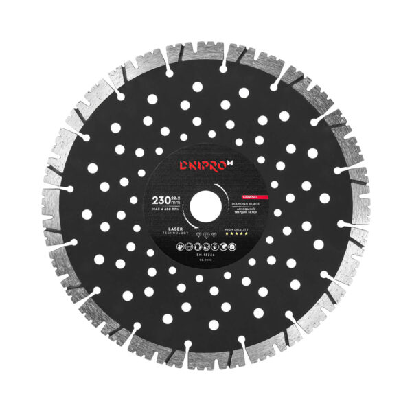 Gyémánt vágókorong Dnipro-M Grand 230x22.2 mm